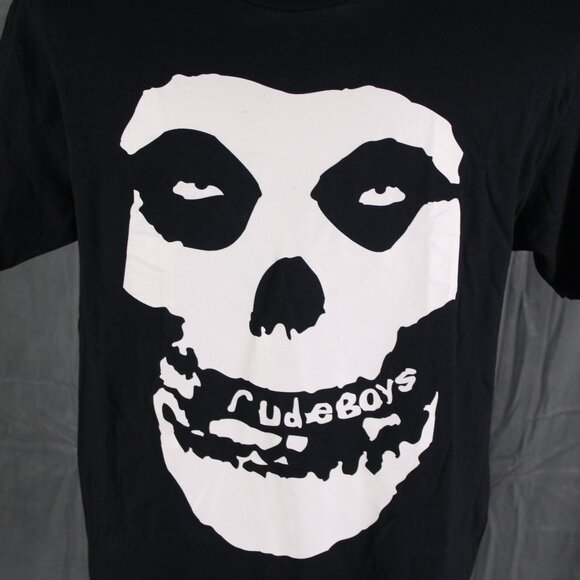 Snowboard Shop Shirt - Rude Boys Misfits Graphic - Men's Large - Picture 2 of 7